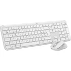 Teclado y Ratón Logitech Slim MK950 Blanco Multidispositivo