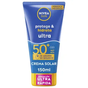 NIVEA Crema Solar  SPF 50+ - Resistente al Agua y Sudor