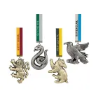 Decoración de Pared de Harry Potter: 4 Medallas de Hogwarts