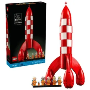 Cohete Lunar de Tintin 21367 LEGO Ideas, 1283 piezas