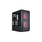 Lian Li LanCool 216 RGB - Caja e-ATX, Cristal Templado Negra