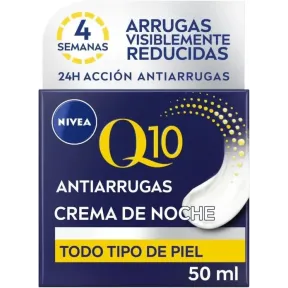 Crema de Noche Regeneradora NIVEA Q10 Antiarrugas 50ml