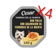 Terrina de Pollo y Verduras Cesar Garden - Pack de 14