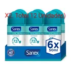 Desodorante Antitranspirante Roll-On Sanex 72 Horas 50ml