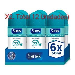Desodorante Antitranspirante Roll-On Sanex 72 Horas 50ml