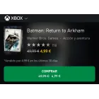 Arkham: Regreso de Batman