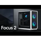 Caja Fractal Design Focus 2 RGB Negra ATX con cristal templado