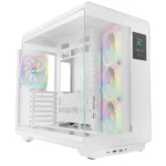 Caja ATX Mars Gaming MC-REVPROW con Pantalla LCD ARGB Blanca