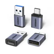 Adaptador Tipo C a USB A UGREEN 10Gbps (4 Piezas)