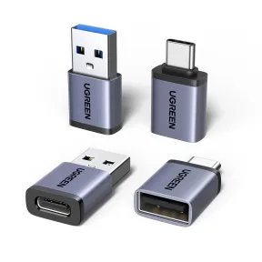 Adaptador Tipo C a USB A UGREEN 10Gbps (4 Piezas)