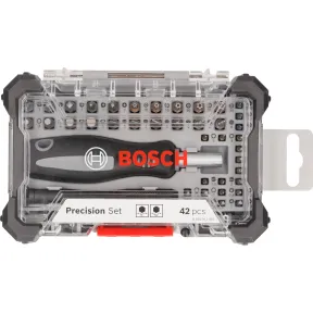 Set de 42 puntas de precisión Bosch para atornillar