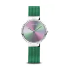 Reloj Bering Mujer 36mm Acero Inox, Oro Rosa y Negra