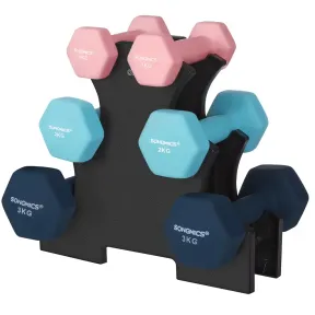 Mancuernas SONGMICS con soporte, 3 pares desde España