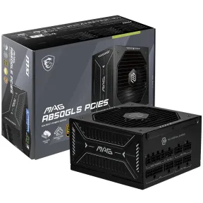 Fuente de Alimentación MSI A850GLS PCIE5 ATX 3.1 Reacondicionada