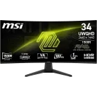 Monitor Gaming 34" UWQHD MSI MAG 346CQ 180Hz, 1ms, VA