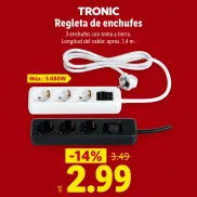 Regleta de Enchufes de Factori Discount