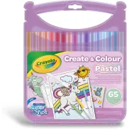 Maletín Crayola con 65 piezas al 51% de descuento