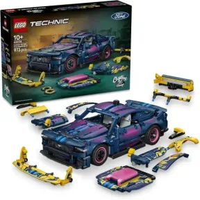 LEGO Technic Ford Mustang GT: Coche a Escala