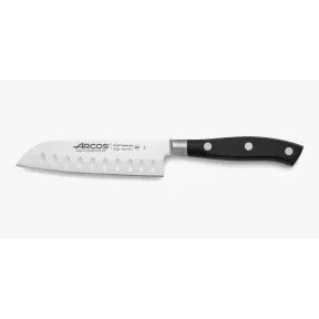 Cuchillo Arcos 14 cm – Mango negro y acero inoxidable NITRUM
