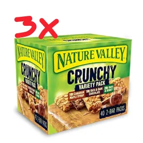 Barritas de Avena Integral Multisabores Nature Valley 3x42gr
