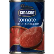 Tomate Triturado Extra Cidacos, 400g - Solo Ingredientes Naturales