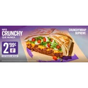 Crunchy a solo 2,99 por tiempo limitado