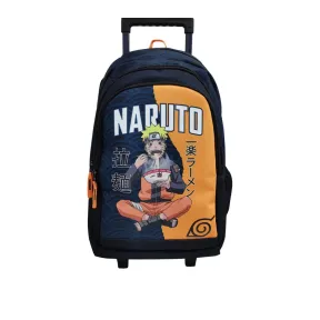 Mochila NARUTO con ruedas y 2 compartimentos