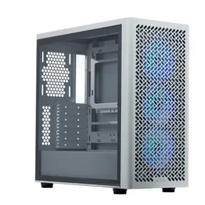 Caja Cooler Master Elite 502 Blanca con ARGB y cristal templado