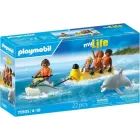 Paseo en bote banana de Playmobil
