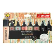 Marcador BOSS ORIGINAL NatureCOLORS de STABILO