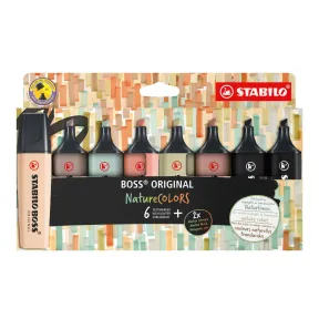 Marcador BOSS ORIGINAL NatureCOLORS de STABILO