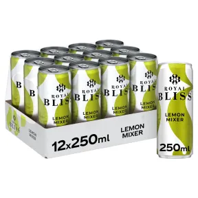 Royal Bliss TÓNICA AROMATIZADA AL LIMÓN - 36 LATAS a 0,5€