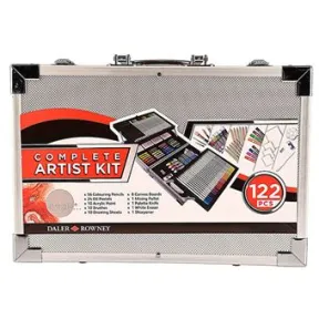Daler Rowney set esencial de arte de 122 piezas