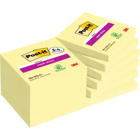 Paquete de 8 Blocs de Notas Post-it + 4 Gratis, 90 Hojas