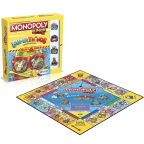 SuperThings Monopoly Junior en Español - 2 a 4 jugadores