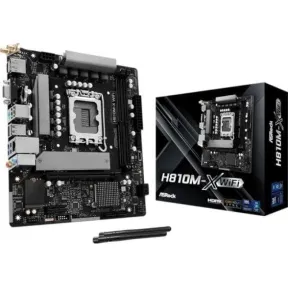 ASRock H810M-X WiFi Micro-ATX: DDR5 y M.2 PCIe integrado