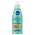 Gel Limpiador Facial NIVEA Derma Skin Clear, 150 ml