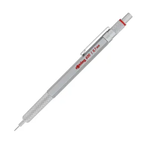 Portaminas metalizado Rotring 600, mina 0,7 mm