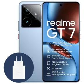 Realme GT7 5G 12GB/256GB | 7000mAh, 120W, Dimensity 9400e