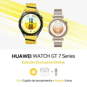 HUAWEI WATCH GT 7: Lanzamiento con cupón de 70€ y regalos