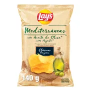 Patatas fritas Lay's Mediterráneas con aceite de oliva, 140g