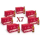 Cerveza Alhambra: 168 botellines de 0,25cl a 0,27€ cada uno
