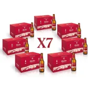 Cerveza Alhambra: 168 botellines de 0,25cl a 0,27€ cada uno