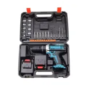 Taladro percutor inalámbrico 21V con 2 baterías y ajuste par