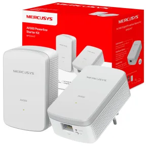 Amplía tu Red con Mercusys MP300 Powerline PLC AV600 300Mbps