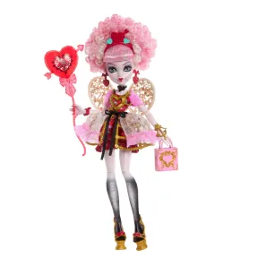 Muñeca Cupid Asteria de Monster High con vestido festivo