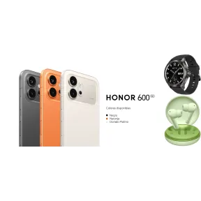 HONOR 600 - Smartphone 5G con AMOLED, 200Mpx y SmartWatch.