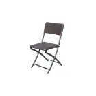 Sillas Plegables de Polietileno Rattan (Pack de 2) Ehlis