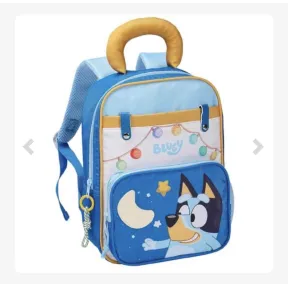 Mochila con bolsillo frontal Bluey Dreams 30 cm para el cole