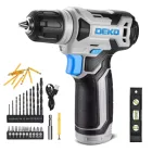 Atornillador DEKO 8V Inalámbrico con Accesorios Incluidos